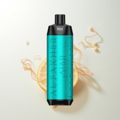 Al Fakher Crown Bar 8000 Crystal Einweg-Vape Minze mit 18ml e-Liquid und 600mAh Akku