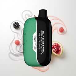 IGET Moon K5000 5000 Züge Brombeere Granatapfel Schneebirne PC-Mesh 1,35 Ohm 81,5 g 49,5x25,3x99,4 mm