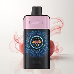 IGET ONE 12000 Züge Kirsch-Granatapfel Einweg-Vape mit 2700 mAh Akku und Dual Mesh Coil