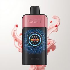IGET ONE 12000 Züge Wegwerf-Vape Erdbeer Granatapfel Eis mit 2700 mAh Akku und Dual-Mesh-Coil