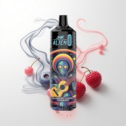 JNR Alien 10000 Züge Blaubeere Kirsche Preiselbeere Mesh Coil RGB LED Typ-C