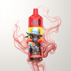 JNR Alien 10000 Züge Erdbeer Granatapfel RGB LED Sport Typ-C