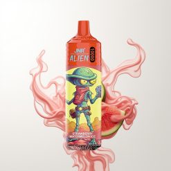 JNR Alien 10000 Züge Erdbeer Wassermelone Eis LED RGB Mesh Coil Typ-C Sport
