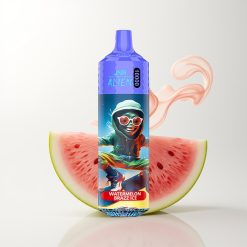 JNR Alien 10000 Züge Wassermelone Brazz Eis 850mAh Mesh Coil RGB LED Typ-C