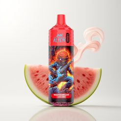 JNR Alien 10000 Züge Wassermelone Litschi Sport LED RGB Mesh Coil Typ-C
