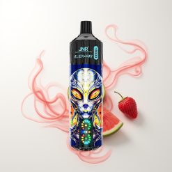 JNR Alien Max 18000 Puffs Erdbeere Wassermelone Bubblegum Dual Mesh LED Typ-C 28ml