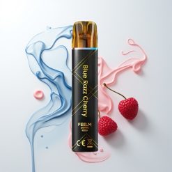 JNR Black&Golden 800 Puffs Blaue Himbeere-Kirsche 550mAh 2ml TPD Nikotin 2%