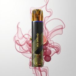 JNR Black&Golden 800 Puffs Einweg-Vape Trauben Eis 550mAh 2ml TPD 2%