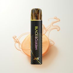 JNR Black&Golden 800 Puffs Pfirsich-Mango Einweg-Vape 550mAh 2ml 2% Nikotin TPD