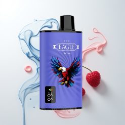 JNR EAGLE Smart 23000 Züge Blaue Himbeere-Kirsche Digital Bildschirm 1.0ohm Mesh Coil Einstellbare Luftzufuhr 750mAh