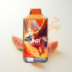 JNR Falcon 16000 Züge Wassermelone Mango Pfirsich 850 mAh 22ml Dual Mesh Coil Typ C & Lightning Smart LED Display 0% 2%