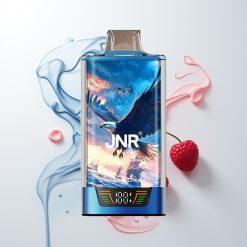 JNR Falcon Pro 28000 MTL 30ml Blaue Himbeere-Kirsche Dual Mesh Display USB-C