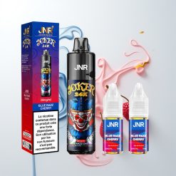 JNR Joker 24000 Züge Blaue Himbeere Kirsche 2+10ml Nachfüllbar Typ-C 800mAh