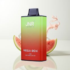 JNR Mega Box 25000 Züge Wegwerf-Vape Kiwi Wassermelone Eis 30ml 850mAh Dual Mesh Coil Typ-C Schnellladung