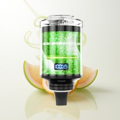 JNR Mega Shisha Hookah 100K Desktop Kompatibilität Kiwi Passionsfrucht Guave 2200mAh Typ-C 60ml