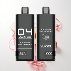 LAVIE Cube 20000 Züge Brombeere Granatapfel Kirsch Eis Typ C 600mAh 28ML