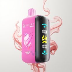 ELF BAR RAYA D3 25000 Züge Erdbeer Traube Wiederaufladbar Typ-C Großes Display