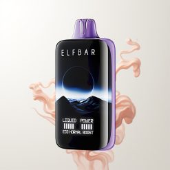 Elf Bar MoonNight 40000 Züge Pfirsich-Beere USB-C Wiederaufladbar Mesh Coil